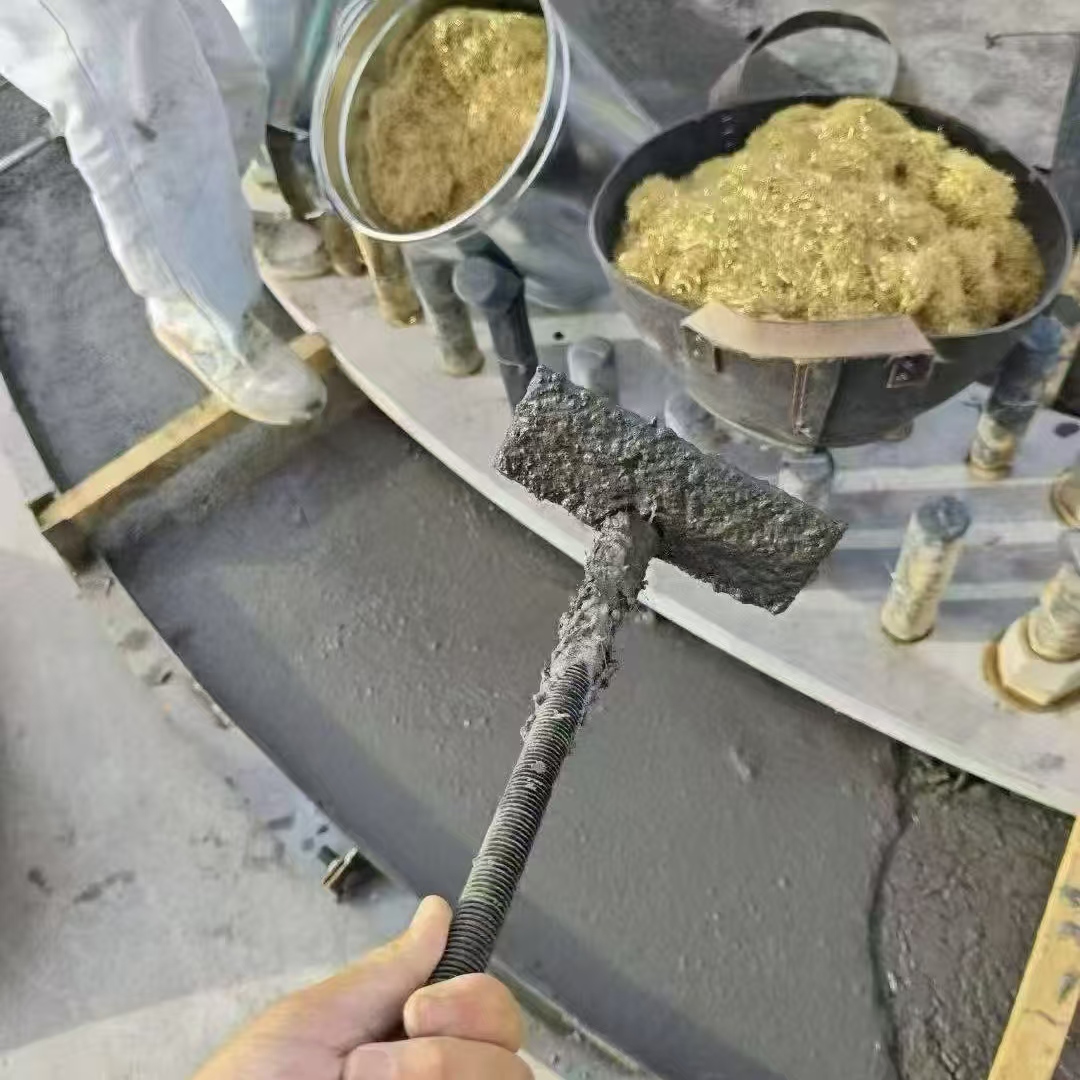 高阳C120钢纤维高强无收灌浆料 轧机压缩机汽轮机发电机锻压设备底座灌浆材料